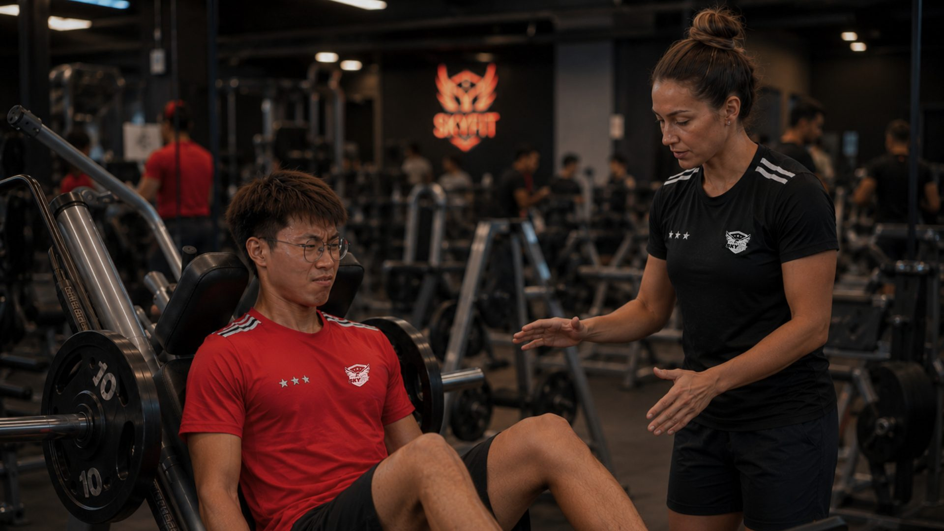 Área de Treino Assistido — SKYFIT Encruzilhada